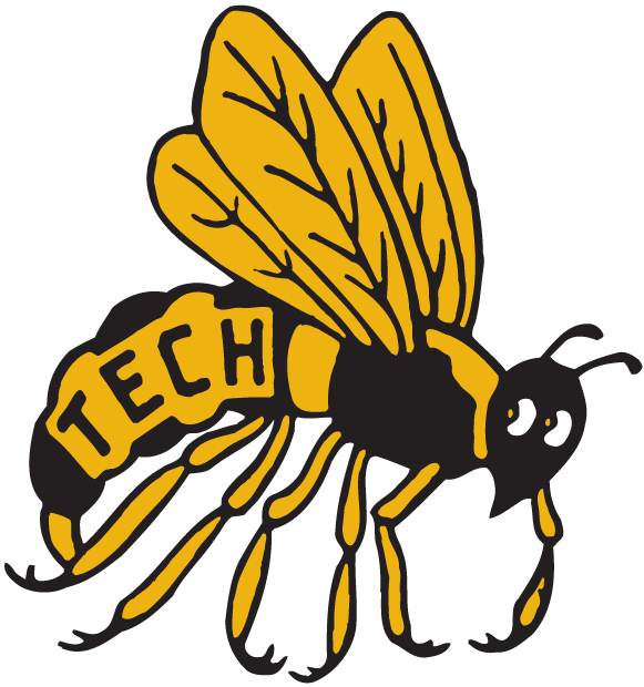 Georgia Tech Yellow Jackets 1969-1977 Alternate Logo vinyl decal